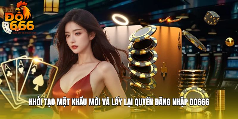 Khởi tạo mật khẩu mới và lấy lại quyền đăng nhập DO666